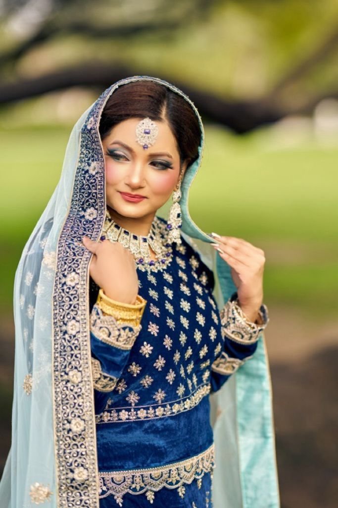 Asian & Indian Bridal example 1 by Sana Kinaan in Dubai