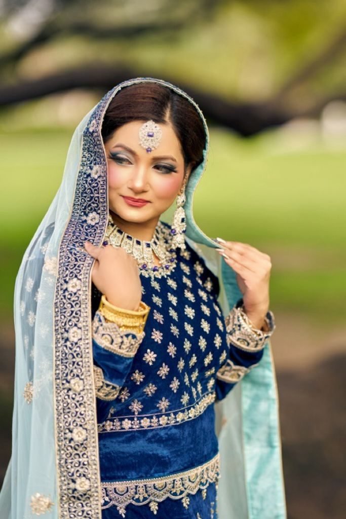 Asian & Indian Bridal by Sana Kinaan — luxury makeup artist in Dubai