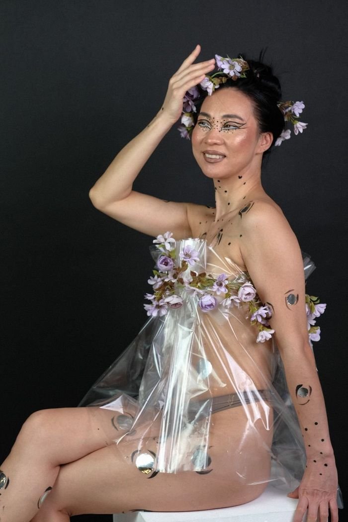 Body & Face Painting example 2 by Sana Kinaan in Dubai