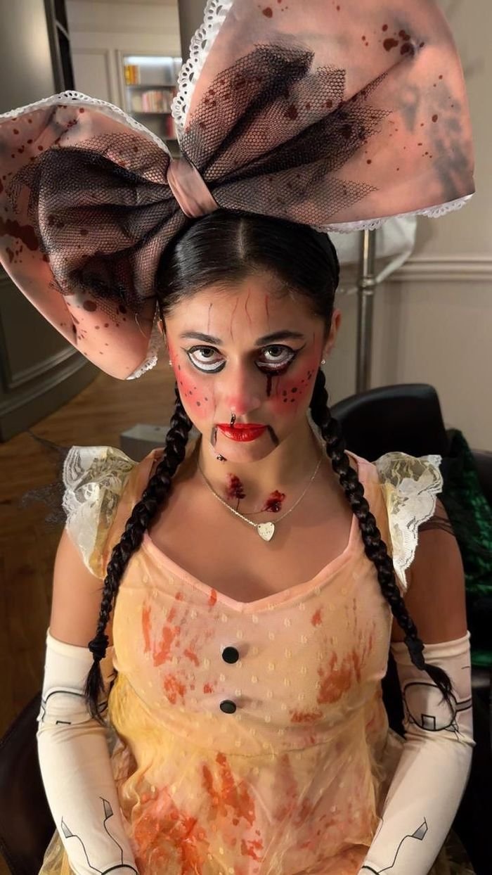 SFX & Prosthetic Makeup example 3 by Sana Kinaan in Dubai