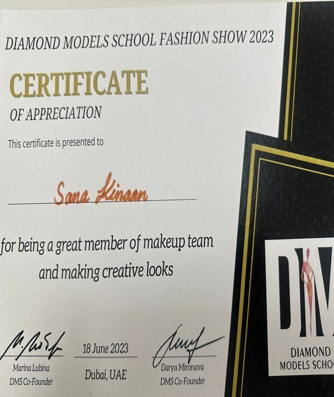 Behind the Scenes: Building a Prosthetic Character — beauty journal article by Sana Kinaan, Dubai makeup artist