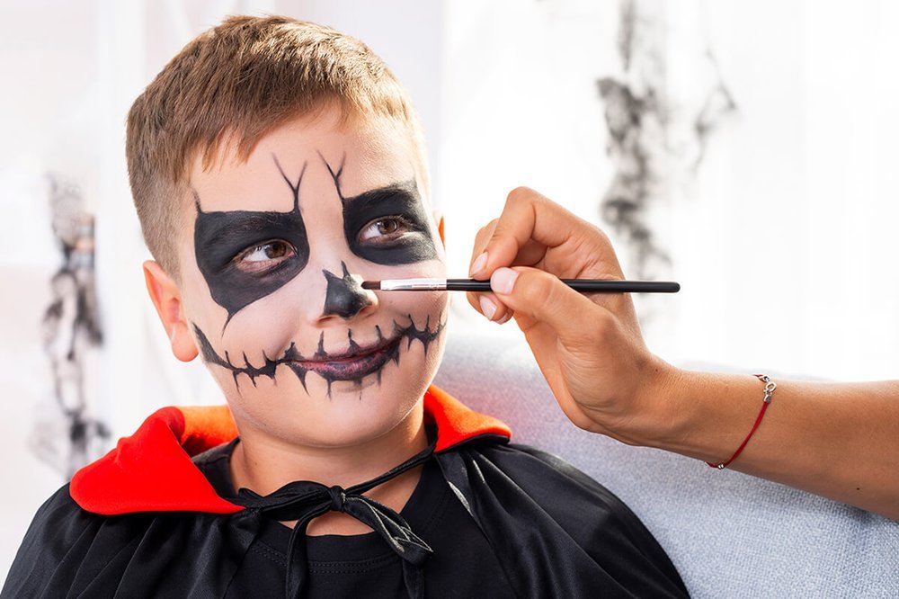 Child Face Painting — professional makeup service by Sana Kinaan in Dubai UAE